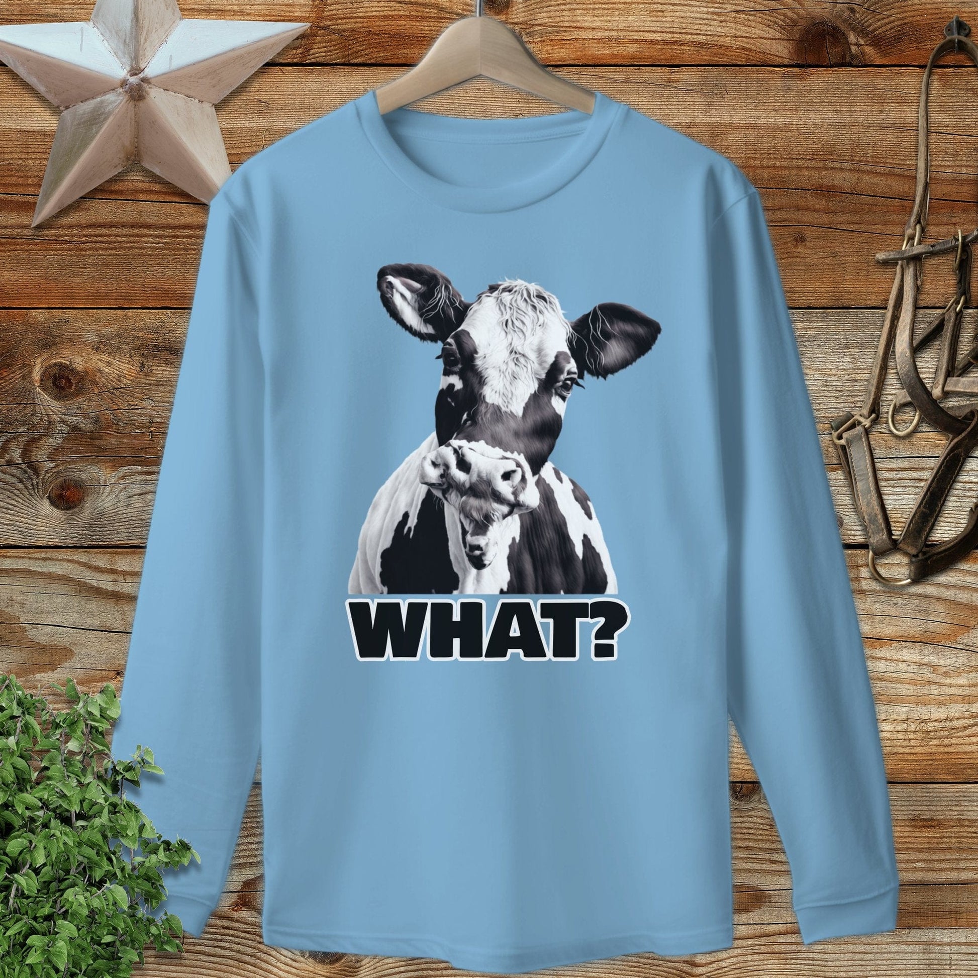 Cow What? Long Sleeve Tee