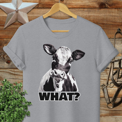 Cow What? Softstyle Tee