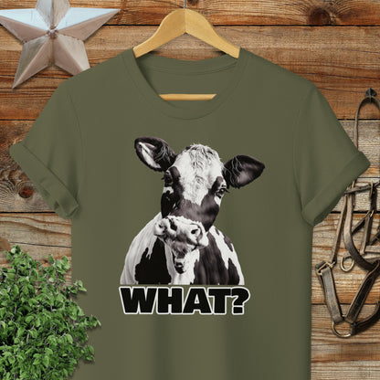 Cow What? Softstyle Tee