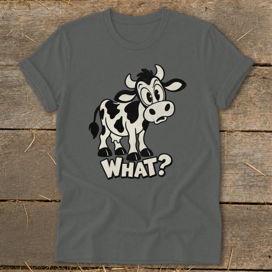Cow What? Softstyle Tee