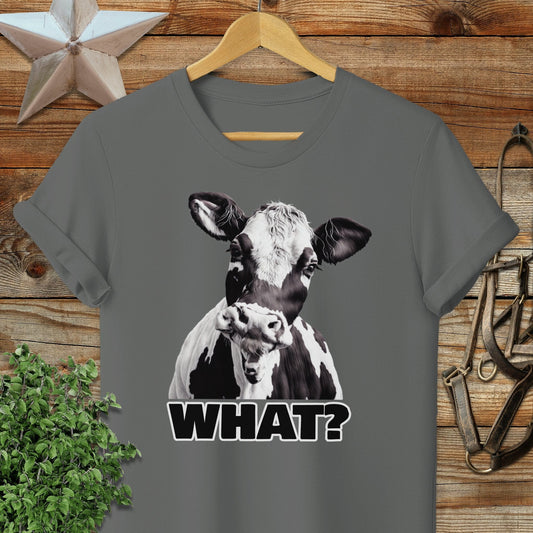 Cow What? Softstyle Tee
