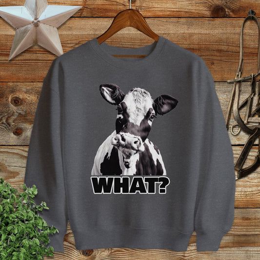 Cow What? Sweatshirt