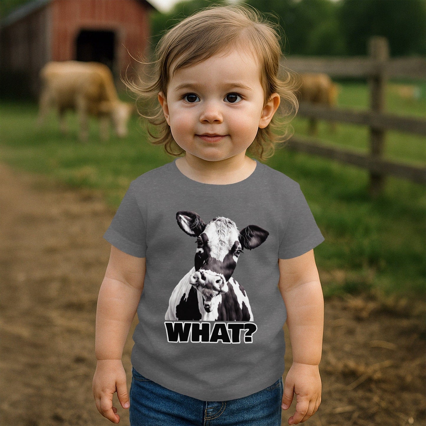 Cow What? T-shirt (Toddler)