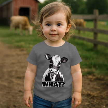 Cow What? T-shirt (Toddler)