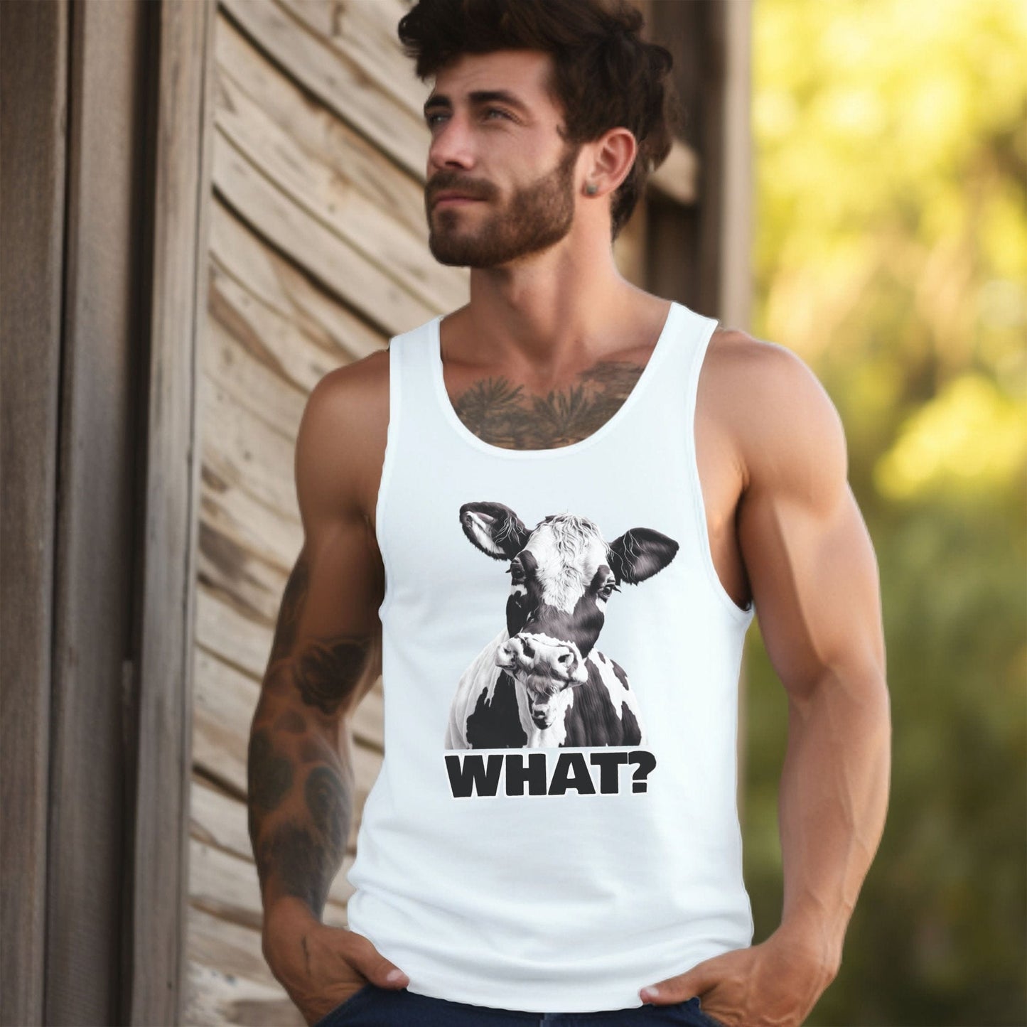 Cow What? Tank Top