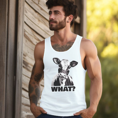Cow What? Tank Top
