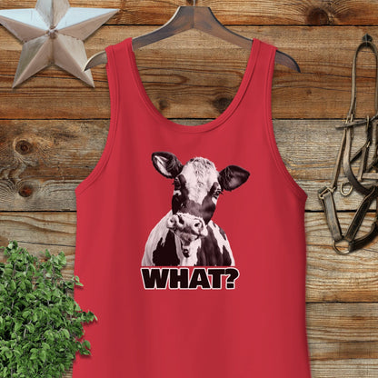 Cow What? Tank Top