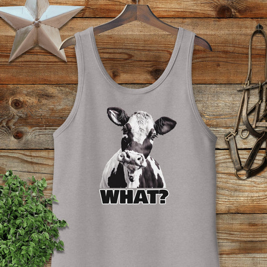 Cow What? Tank Top