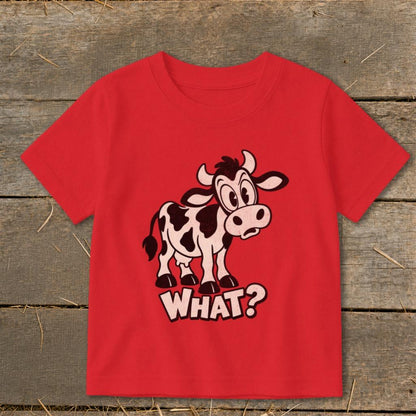Cow What? Toddler Tee