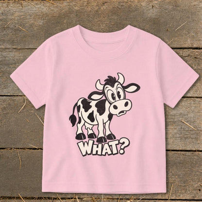 Cow What? Toddler Tee
