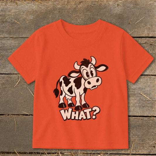 Cow What? Toddler Tee