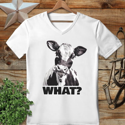 Cow What? V-neck