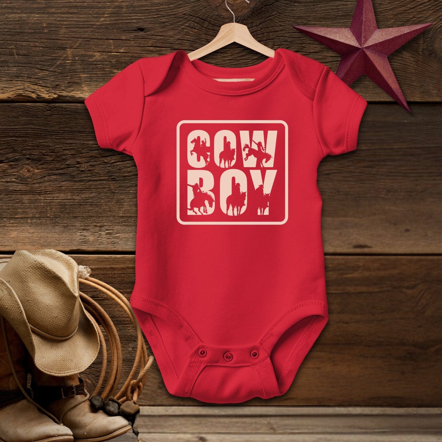 Cowboy Baby Bodysuit