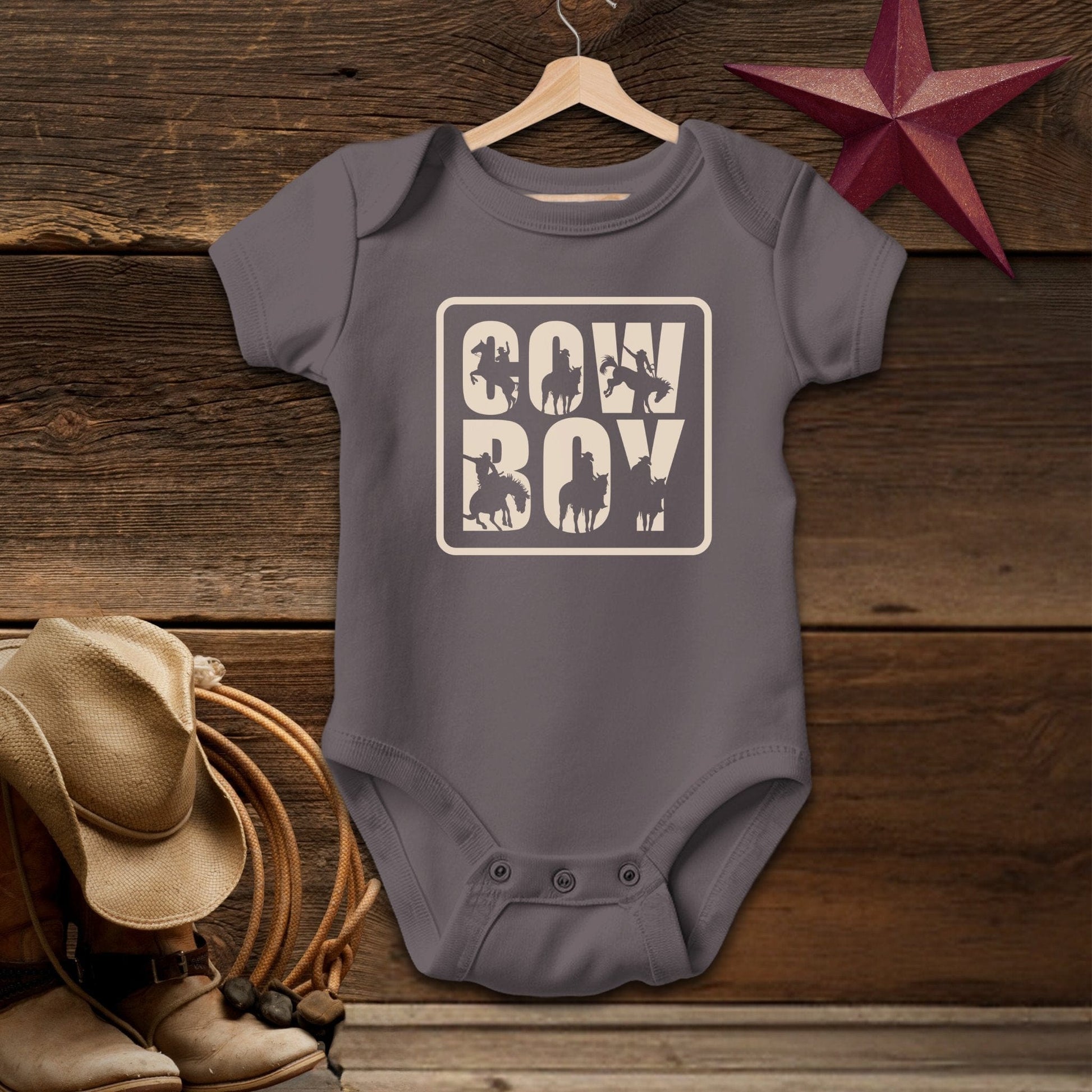 Cowboy Baby Bodysuit