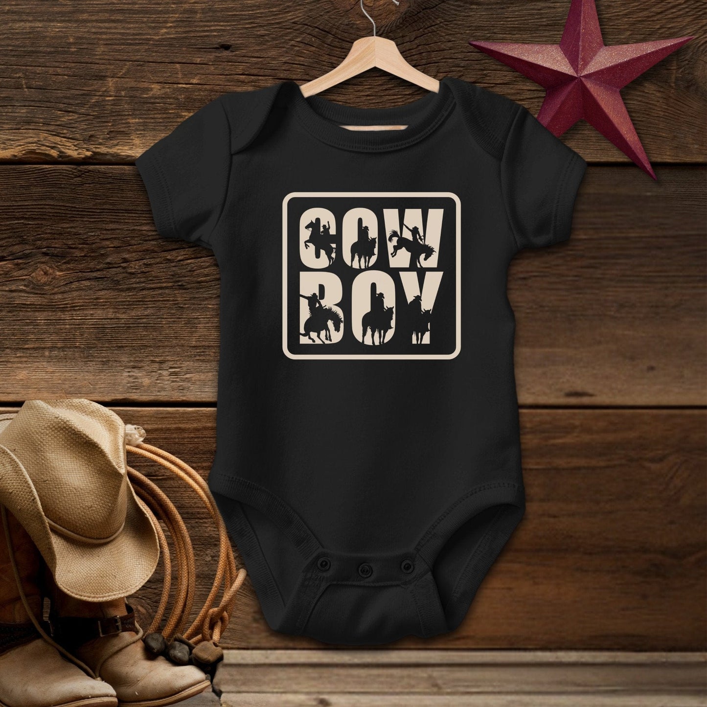 Cowboy Baby Bodysuit