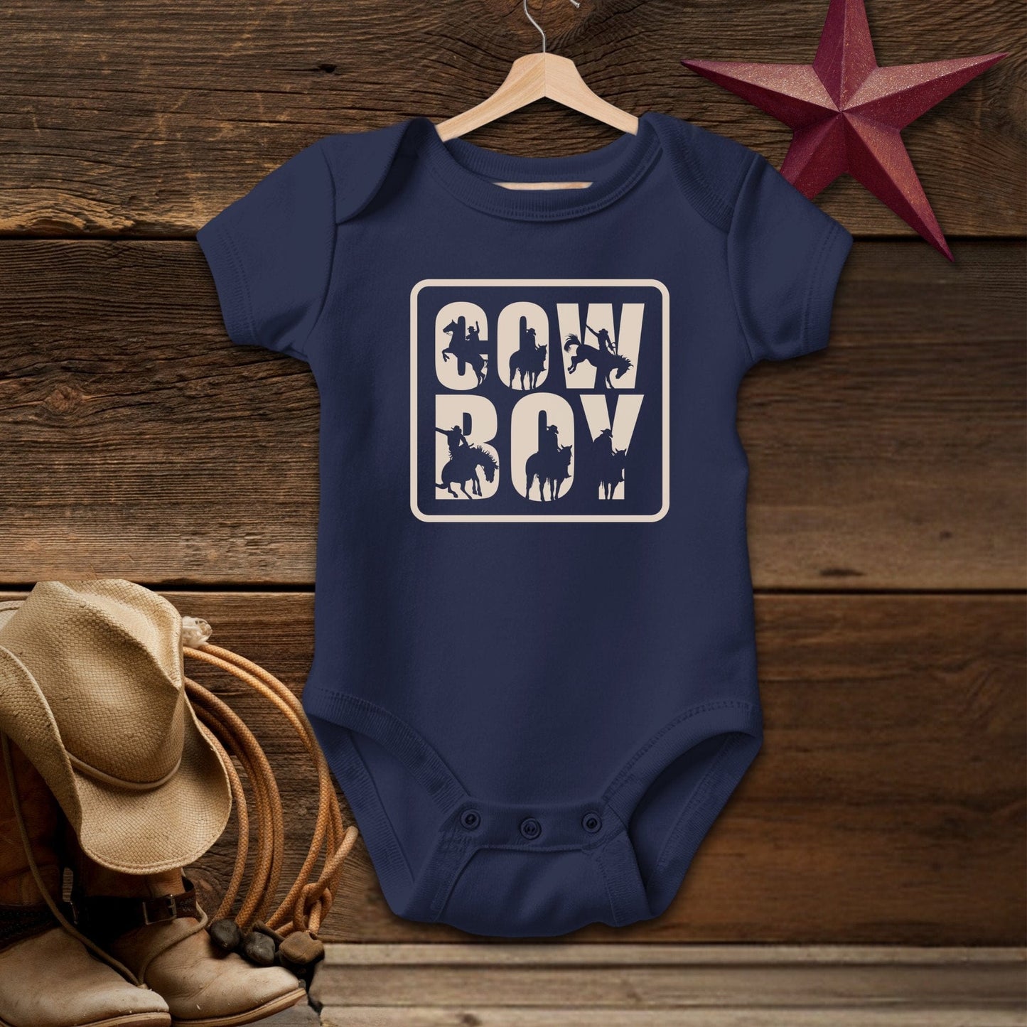 Cowboy Baby Bodysuit