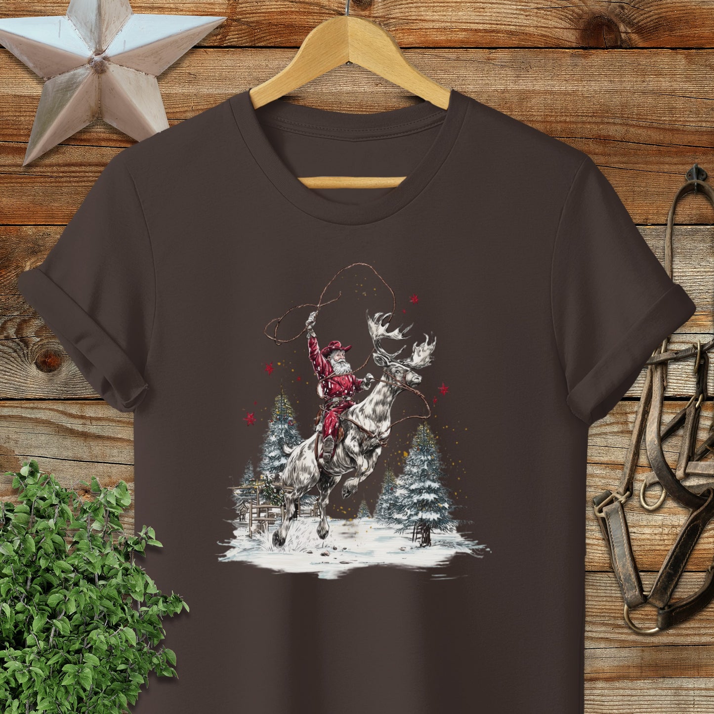 Cowboy Santa Softstyle Tee