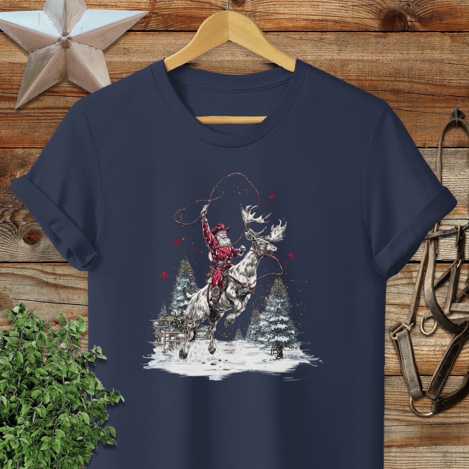 Cowboy Santa Softstyle Tee