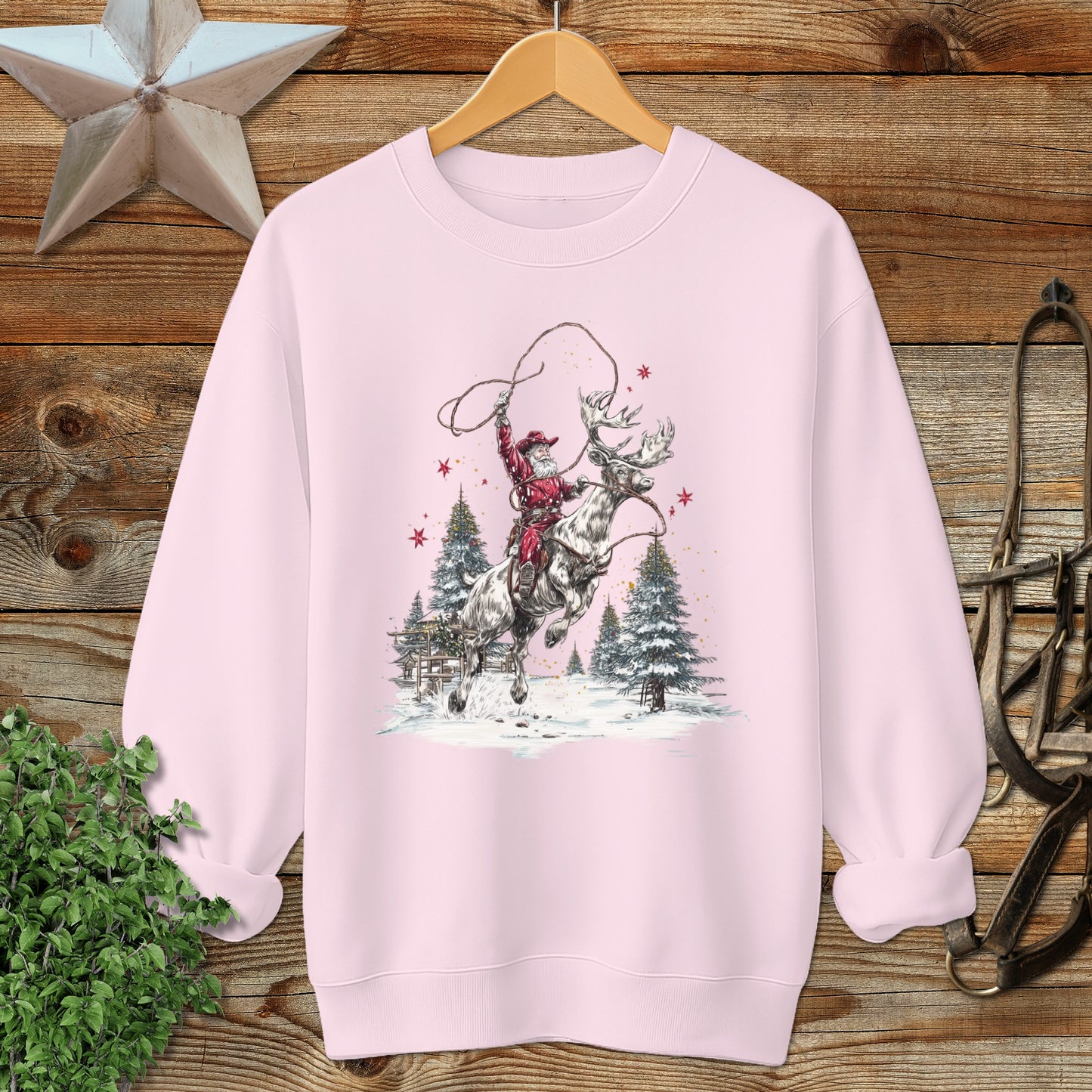 Cowboy Santa Sweatshirt