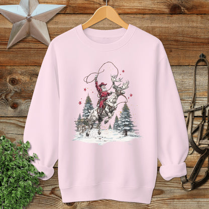 Cowboy Santa Sweatshirt