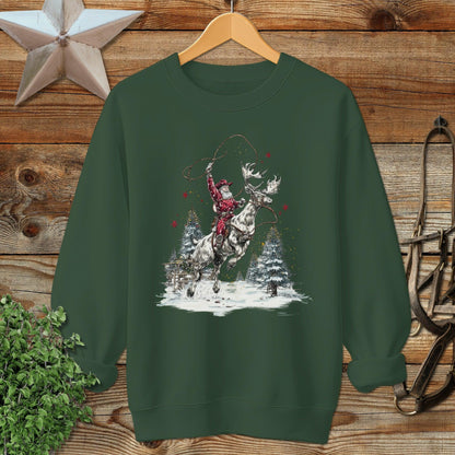 Cowboy Santa Sweatshirt