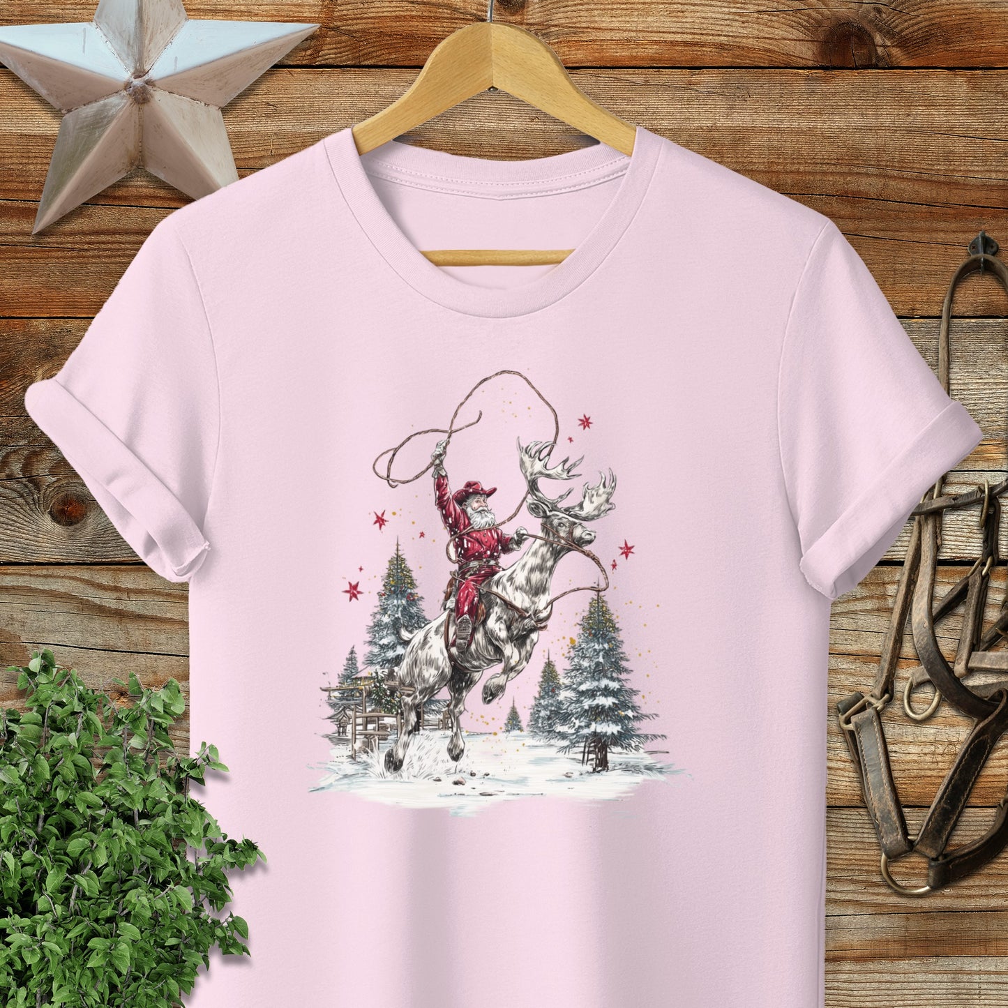Cowboy Santa T-shirt