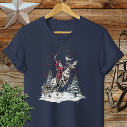 Cowboy Santa T-shirt