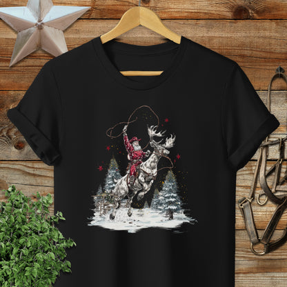 Cowboy Santa T-shirt