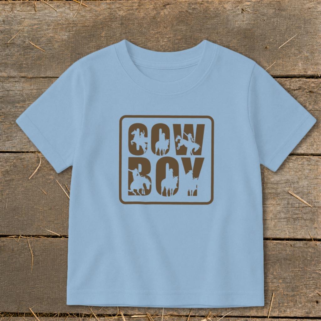 Cowboy Toddler Tee