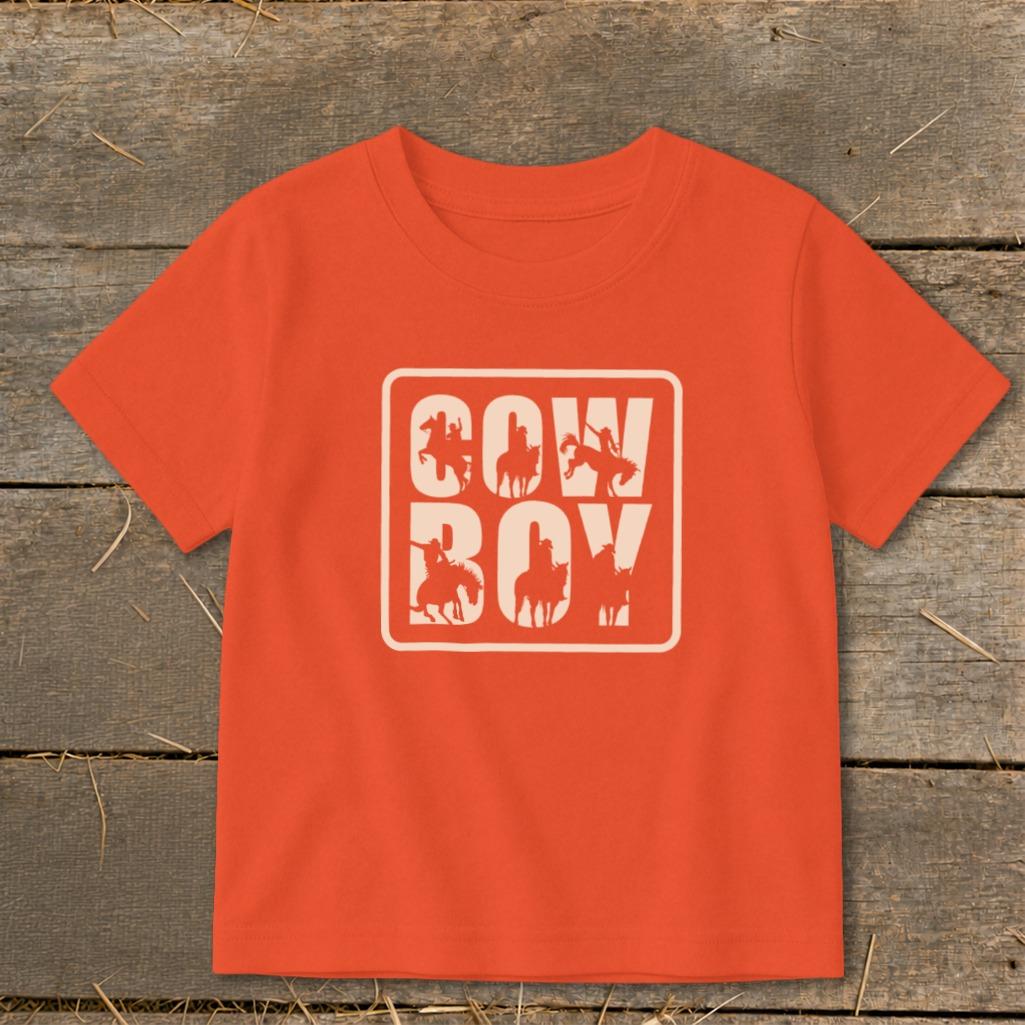 Cowboy Toddler Tee