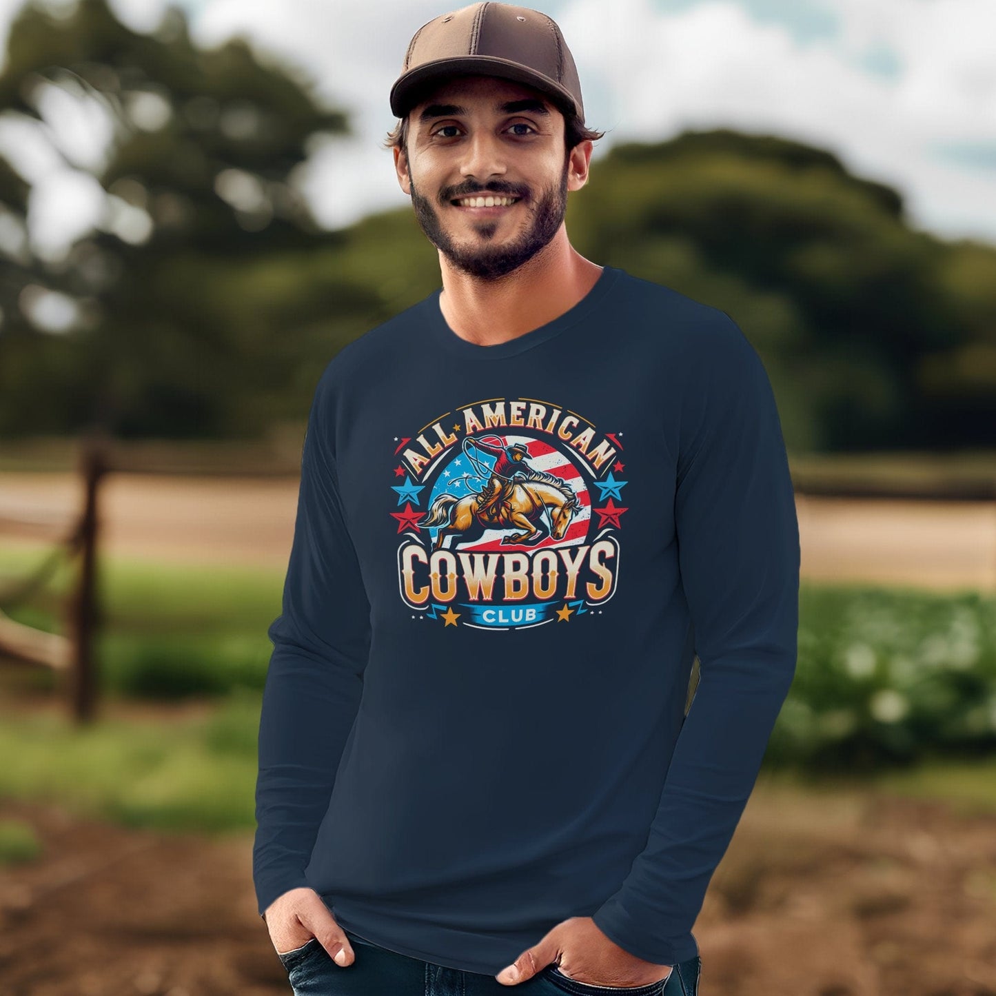 Cowboys Club Long Sleeve Tee