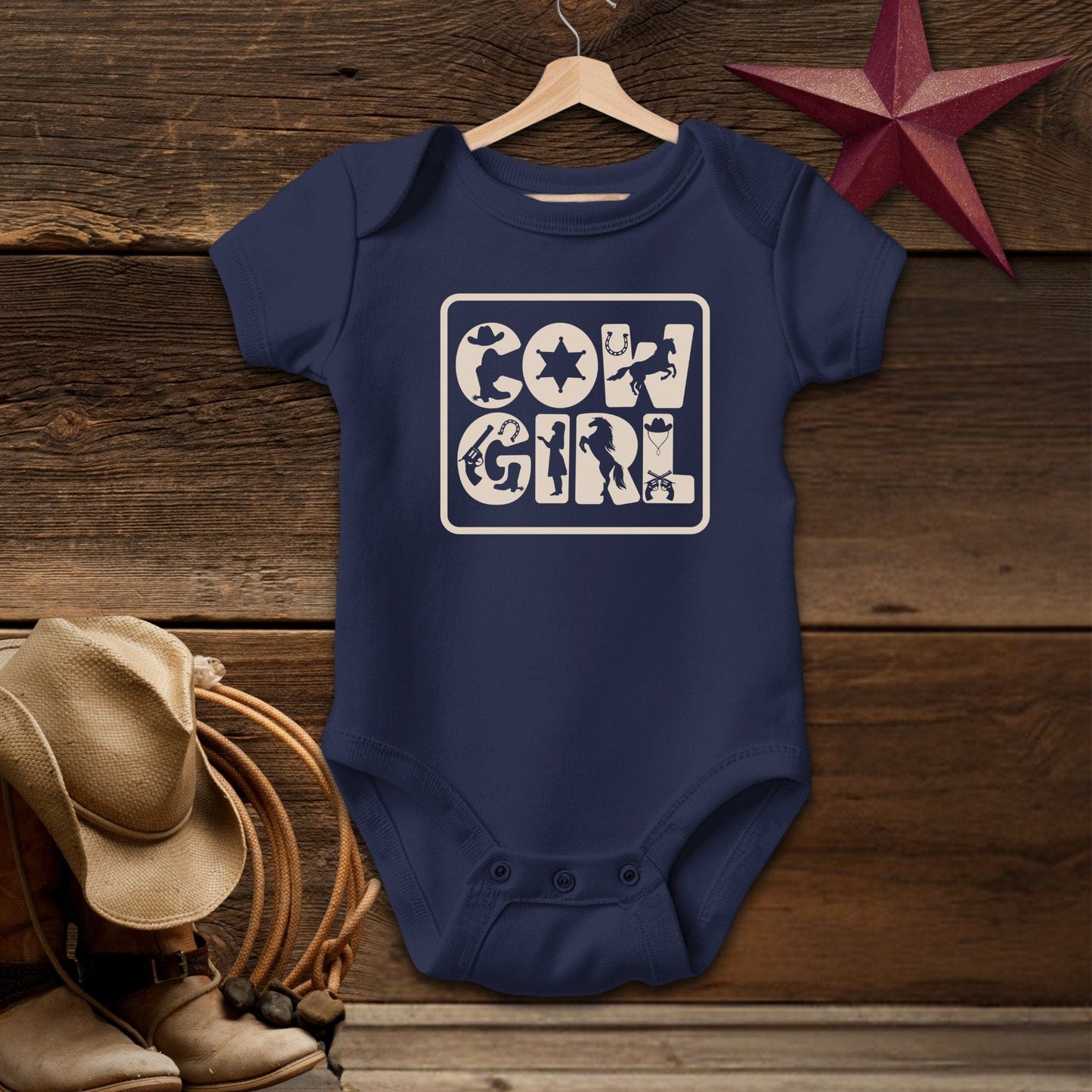 Cowgirl Baby Bodysuit