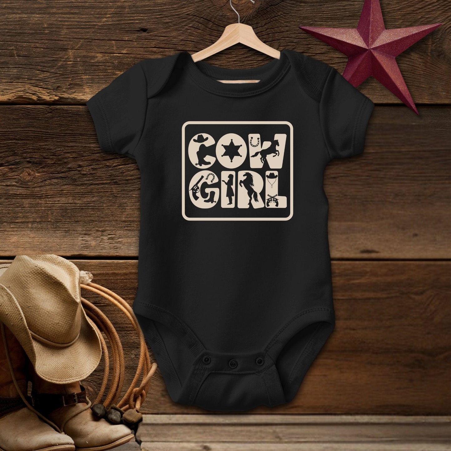 Cowgirl Baby Bodysuit