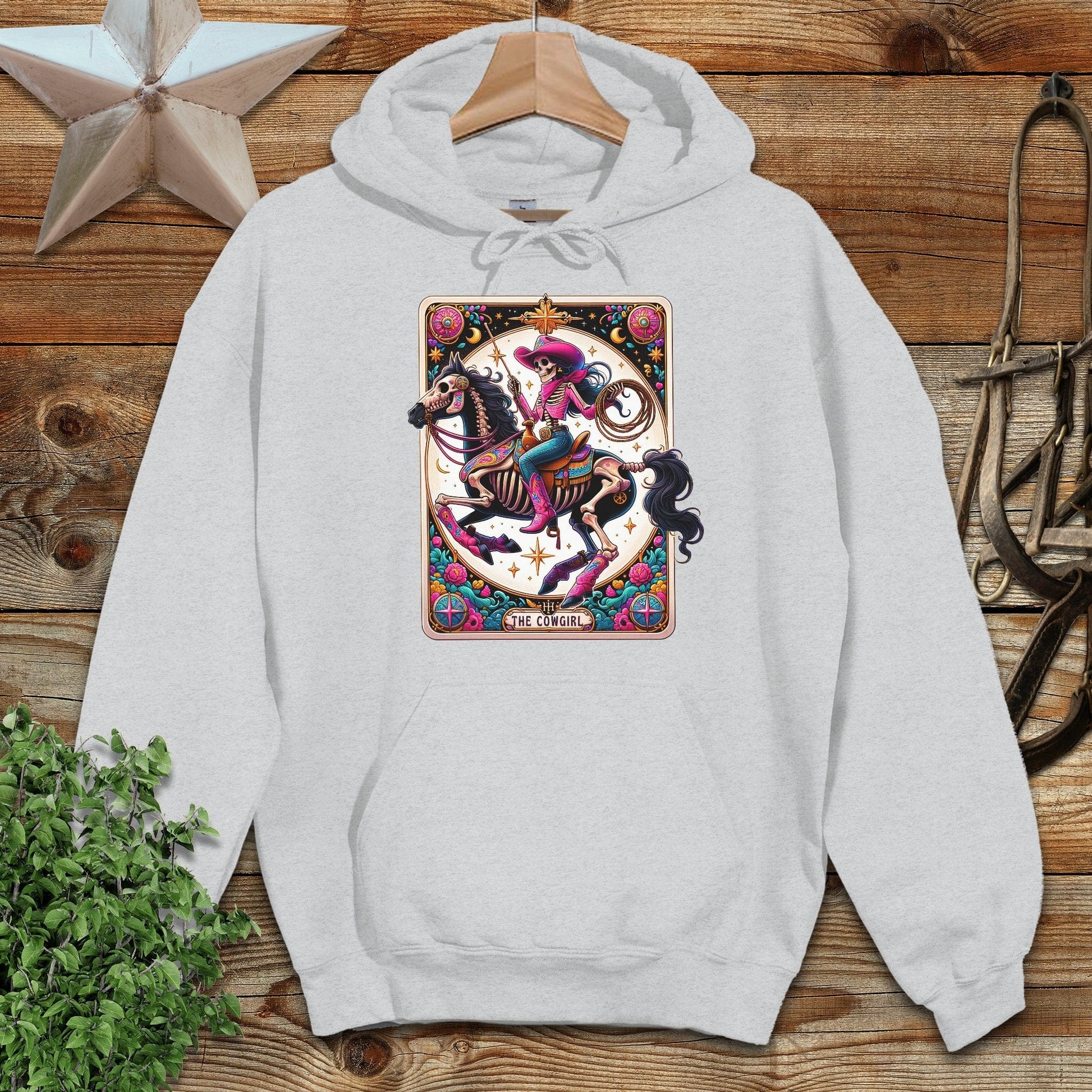 Cowgirl Tarot Card Hoodie