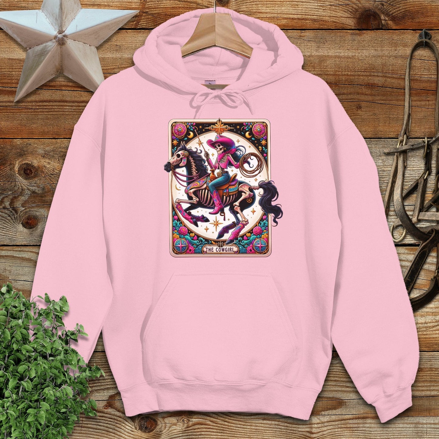 Cowgirl Tarot Card Hoodie