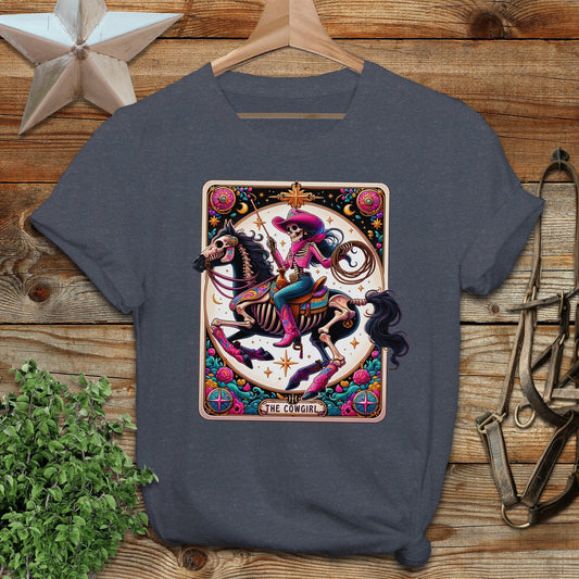 Cowgirl Tarot Card Softstyle Tee