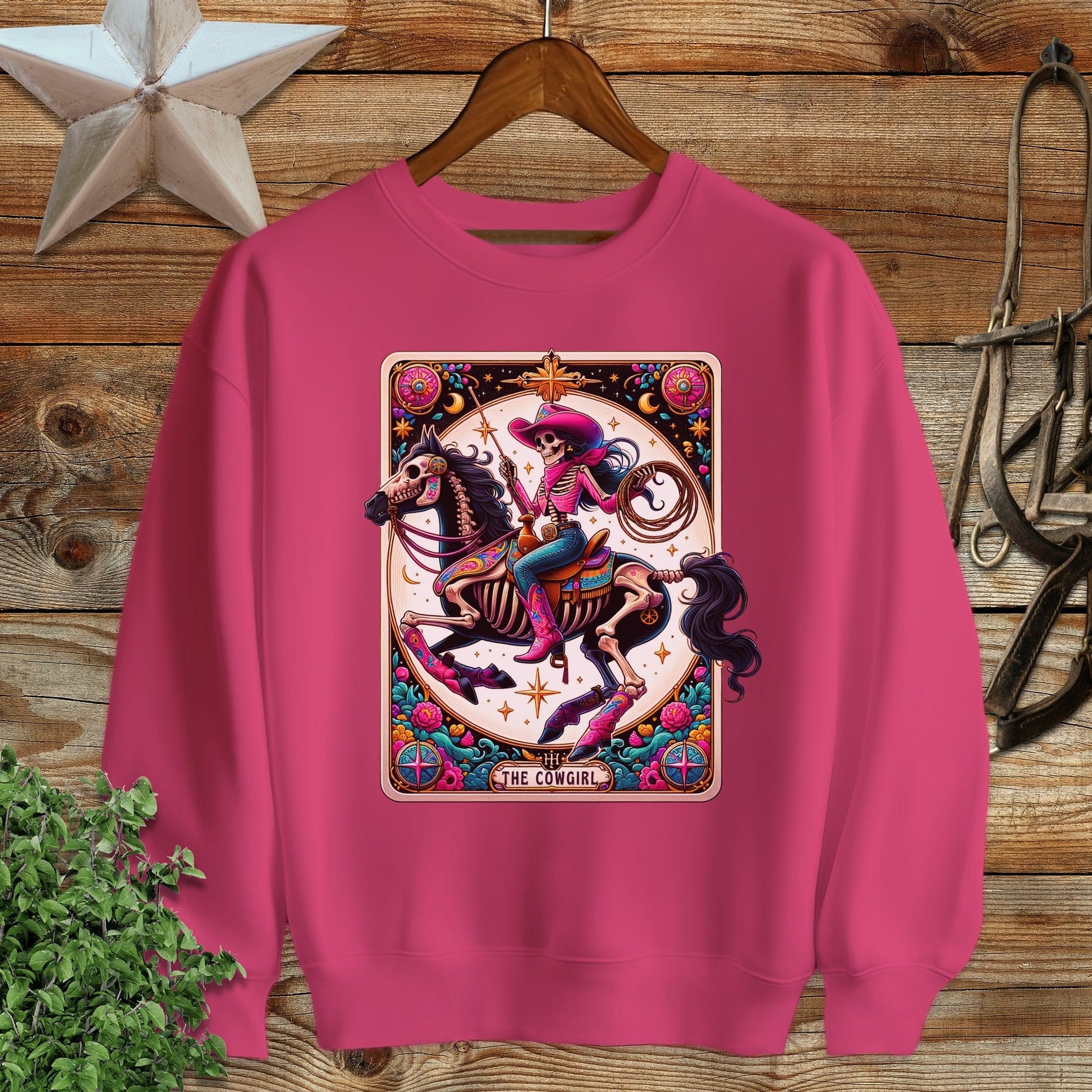 Cowgirl Tarot Card Sweatshirt