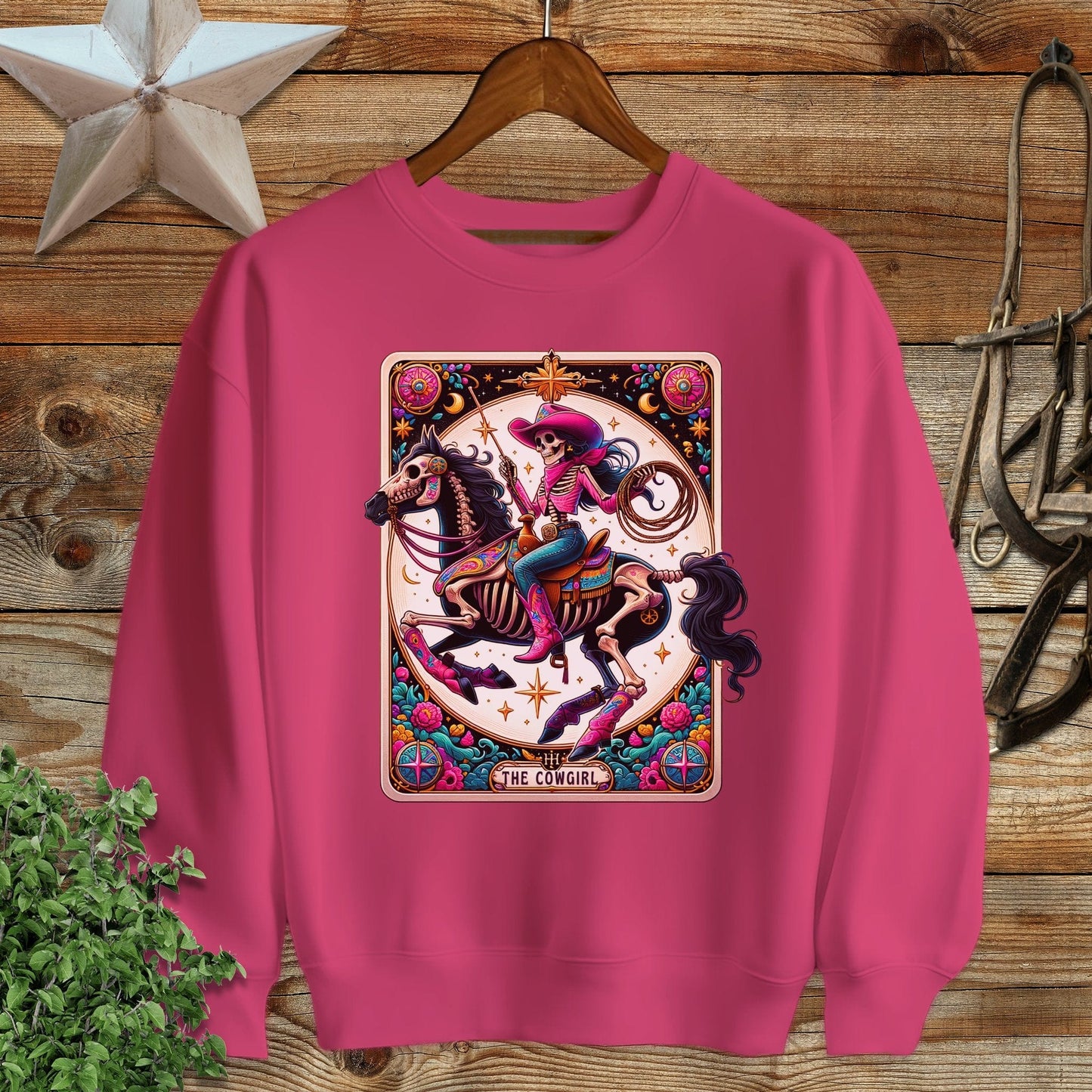 Cowgirl Tarot Card Sweatshirt