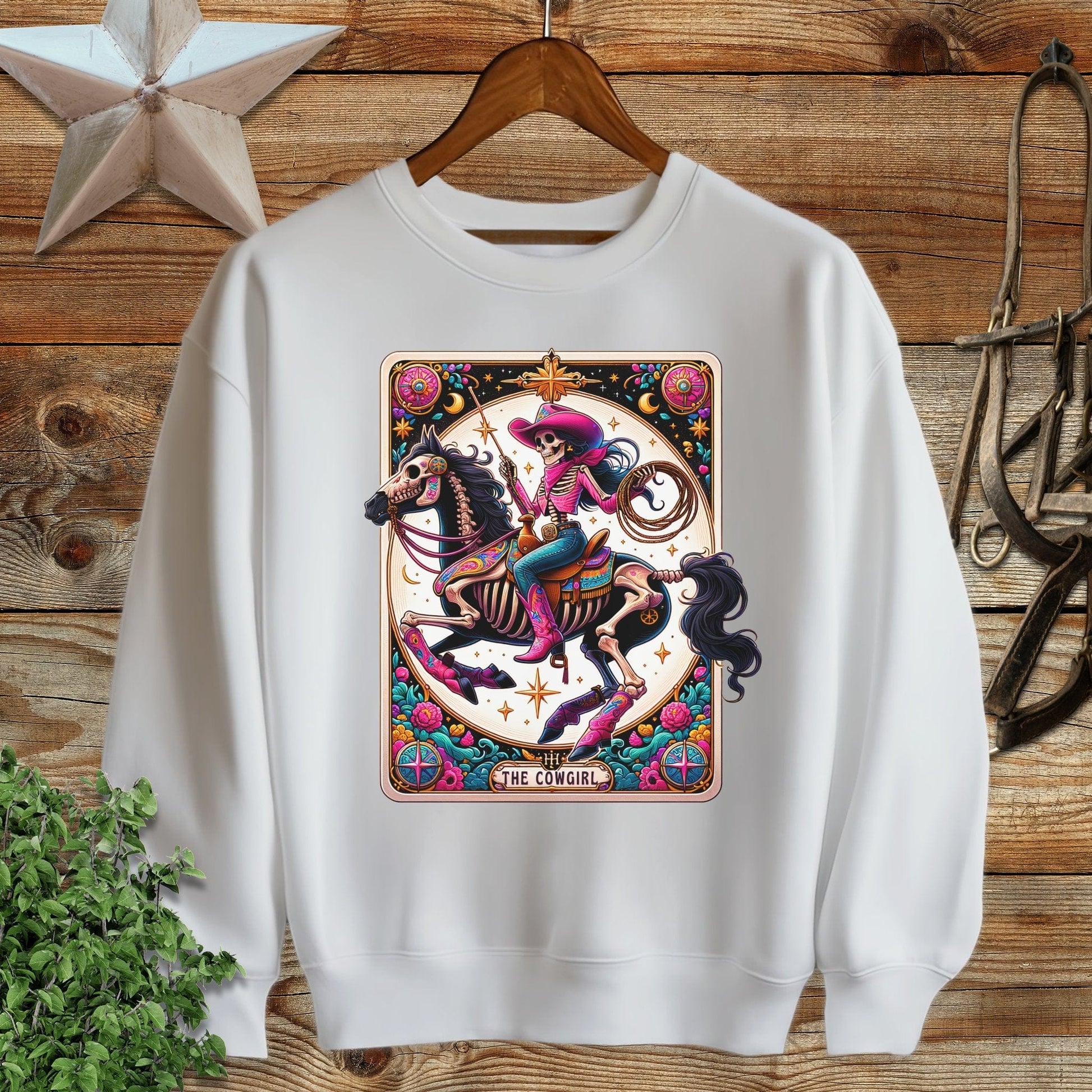 Cowgirl Tarot Card Sweatshirt