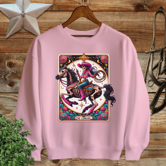 Cowgirl Tarot Card Sweatshirt