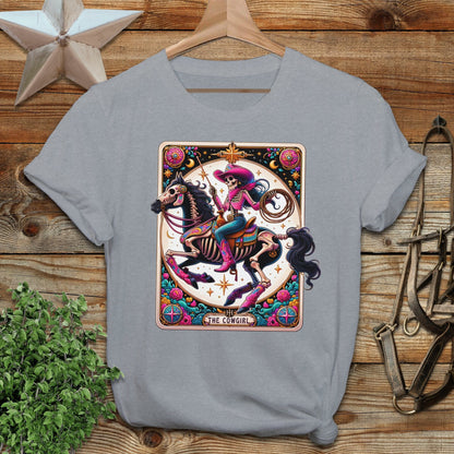 Cowgirl Tarot Card T-shirt