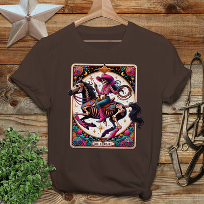 Cowgirl Tarot Card T-shirt