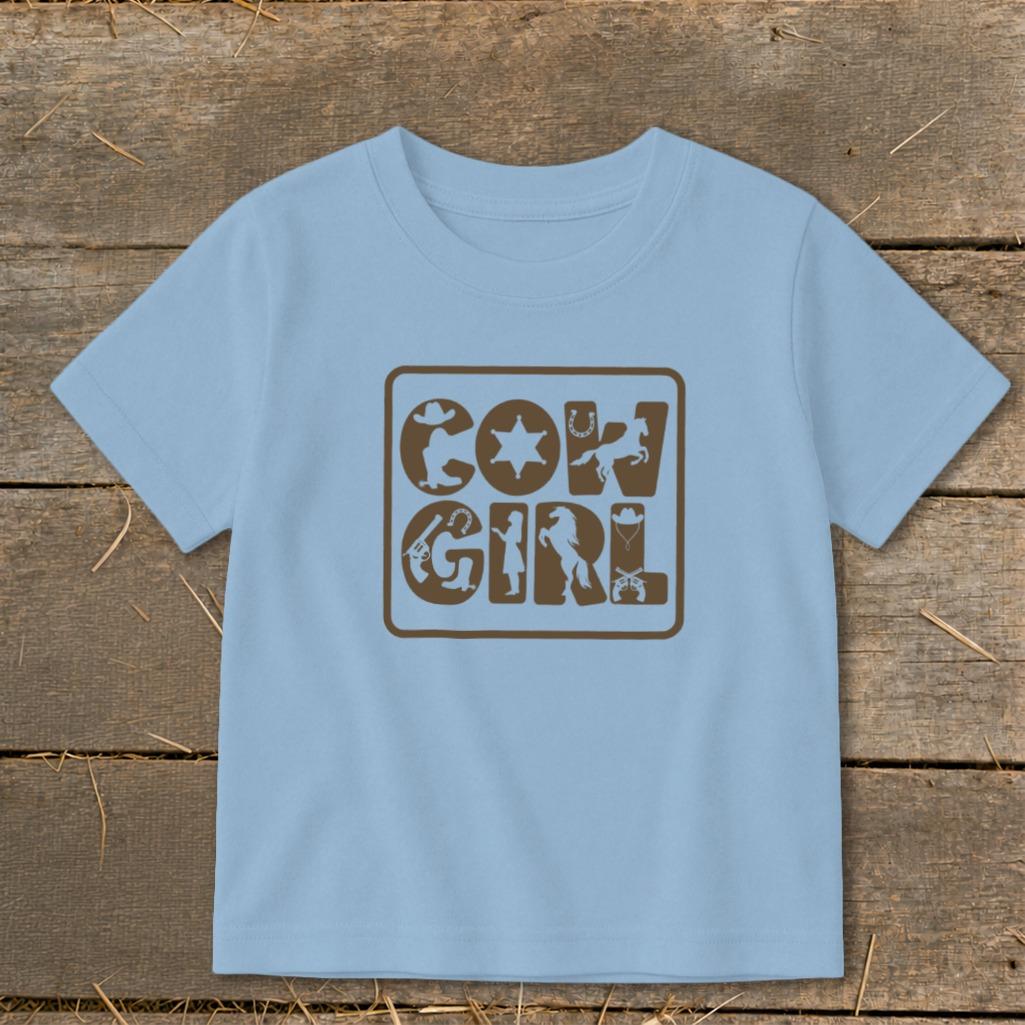 Cowgirl Toddler Tee