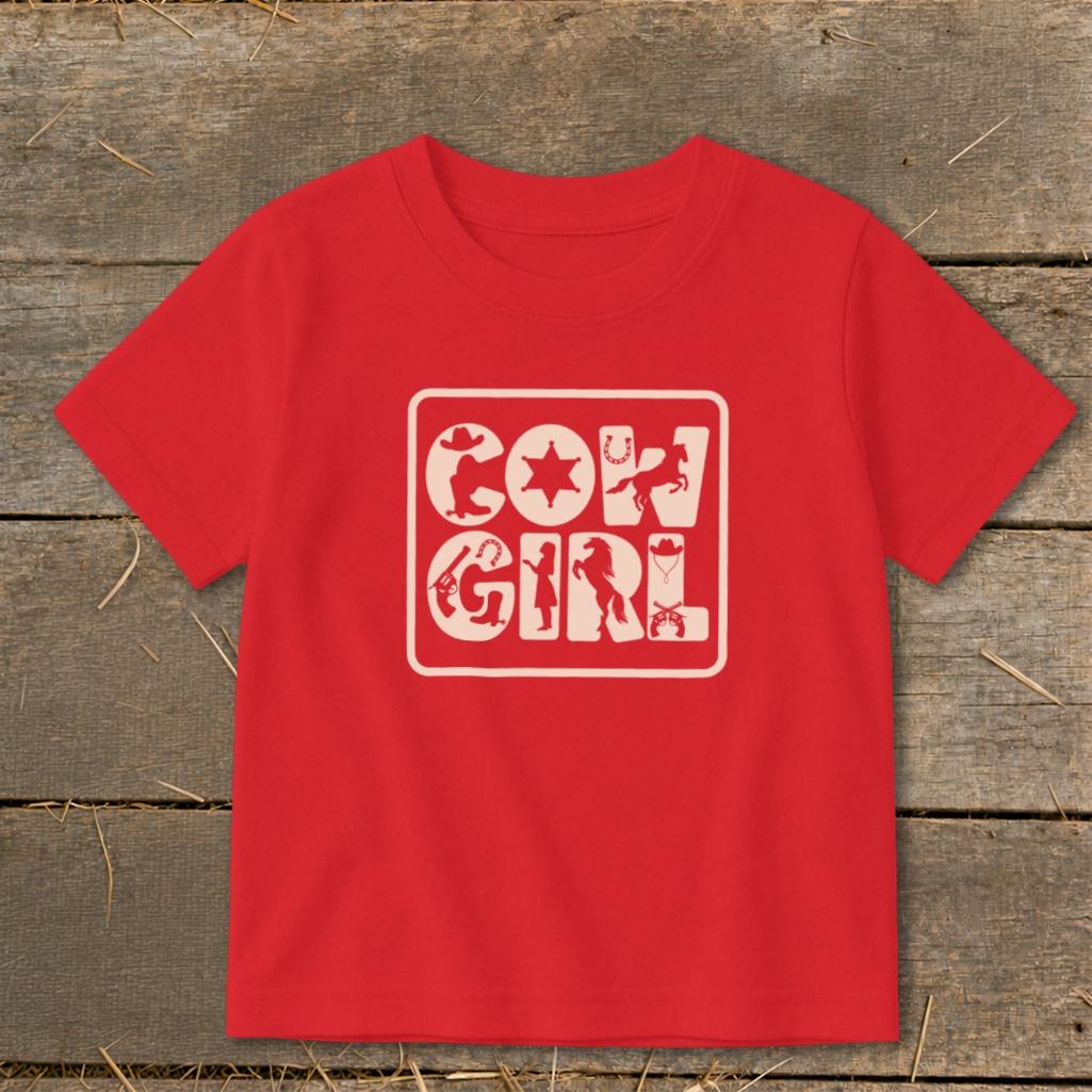 Cowgirl Toddler Tee