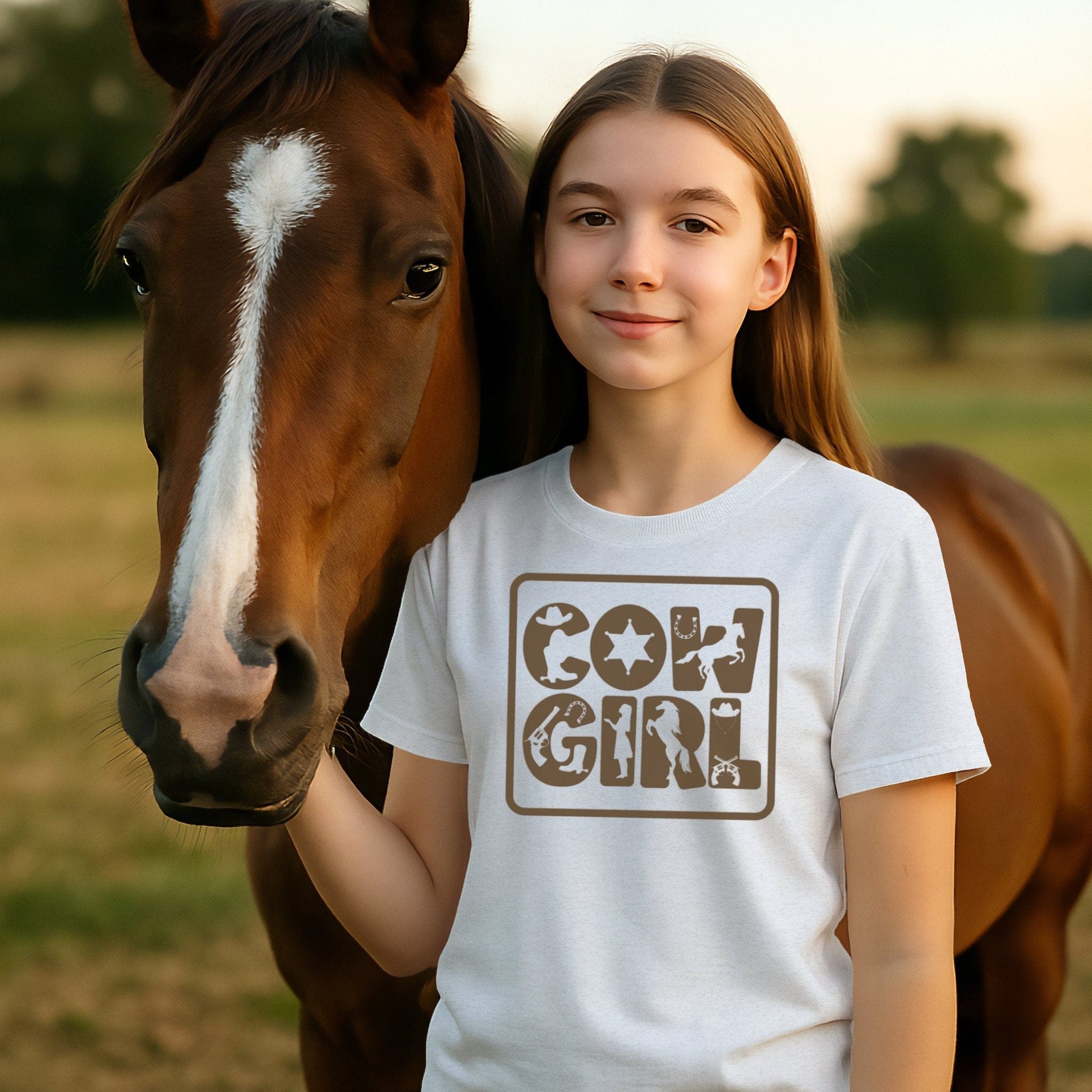 Cowgirl Youth T-shirt