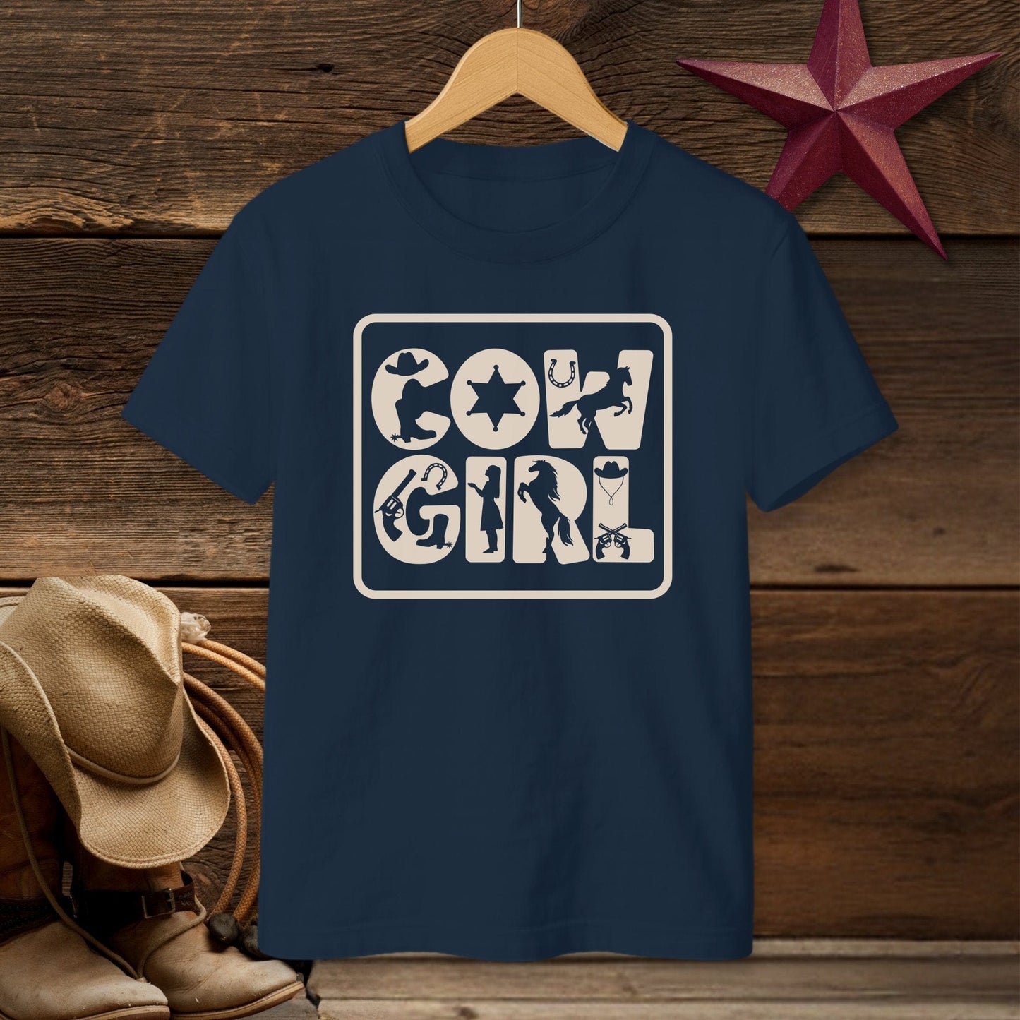 Cowgirl Youth T-shirt