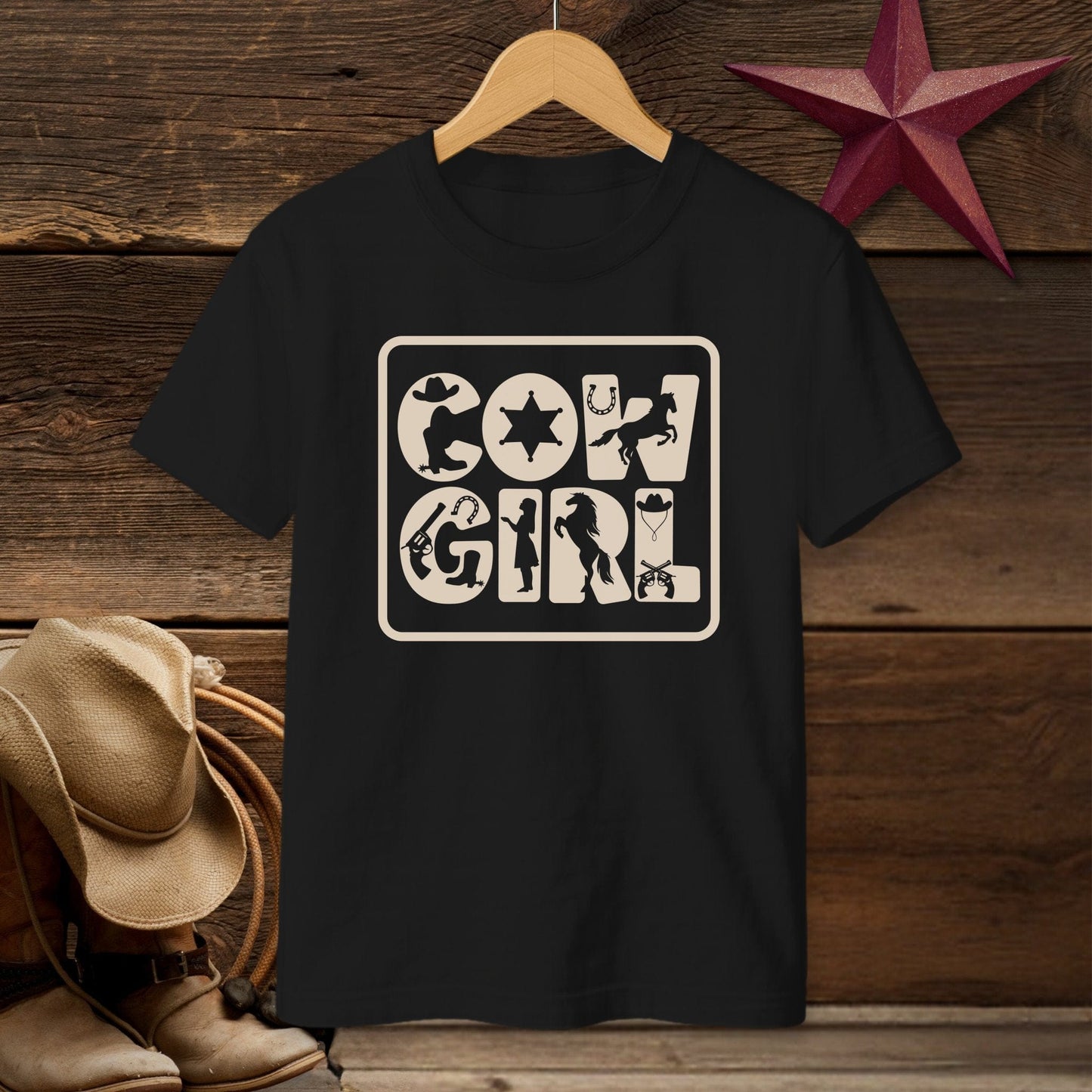 Cowgirl Youth T-shirt