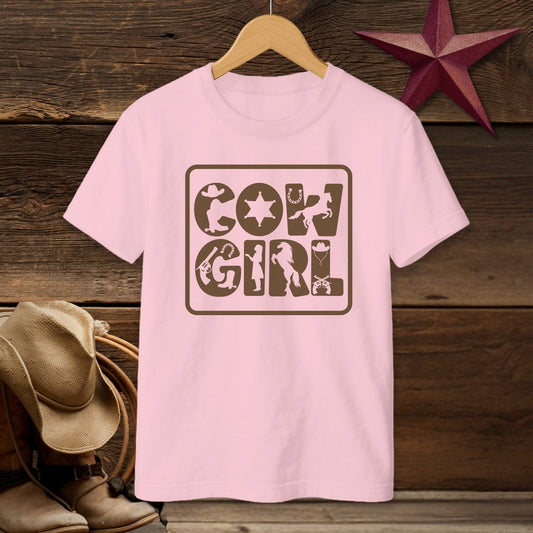 Cowgirl Youth T-shirt
