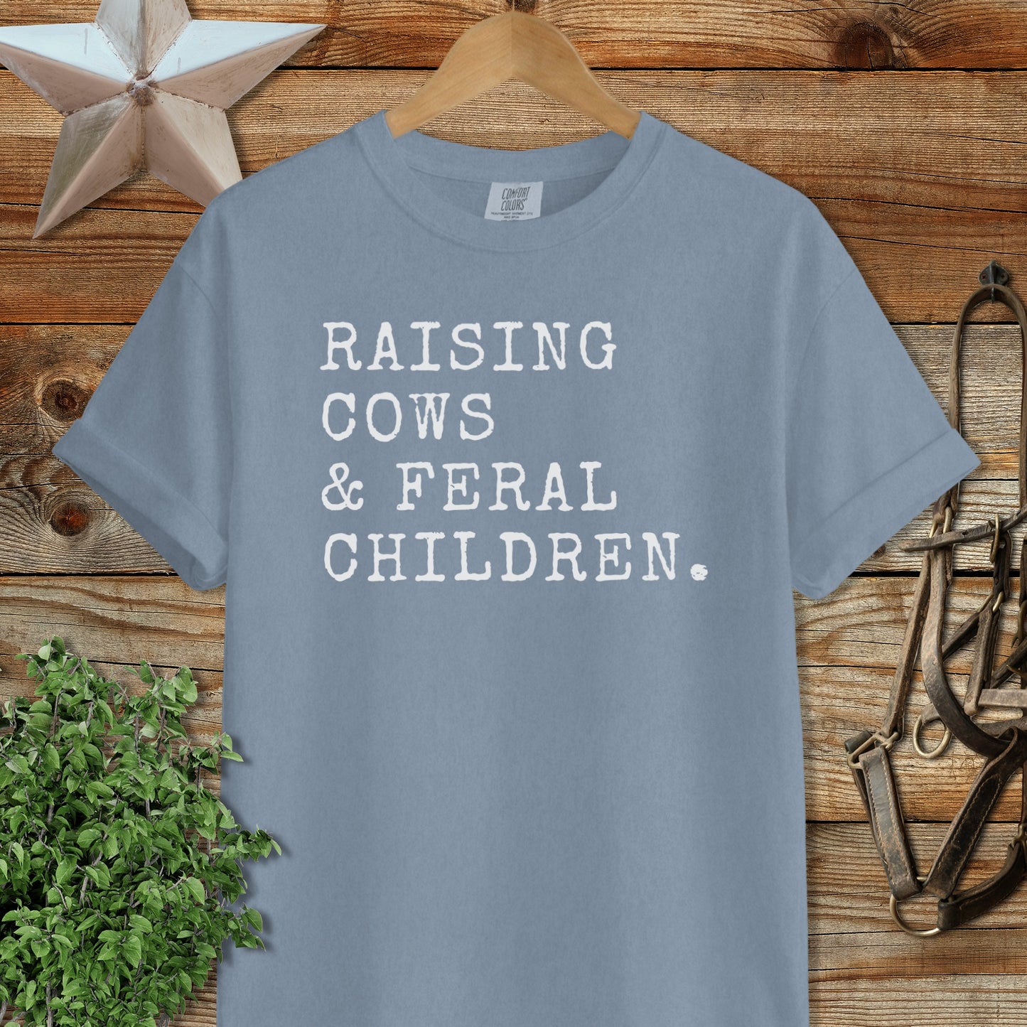 Cows & Feral Children Heavyweight Tee