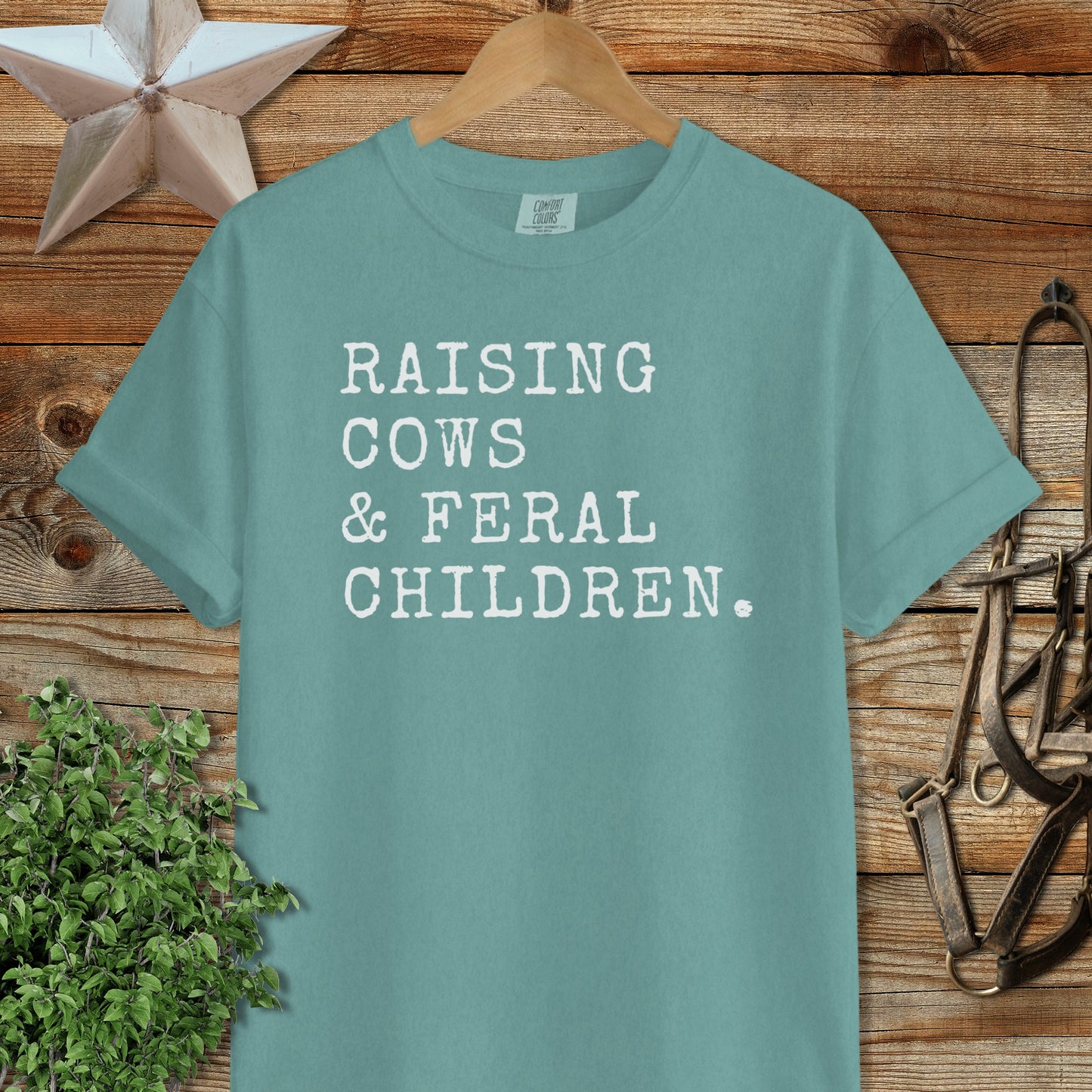 Cows & Feral Children Heavyweight Tee